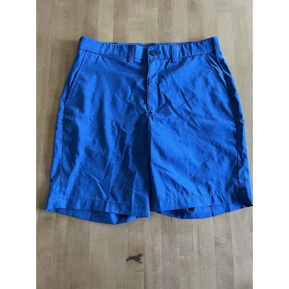 Grand Slam Men's Active Waistband Golf Chino Shorts Navy Size 32 Athletic Casual